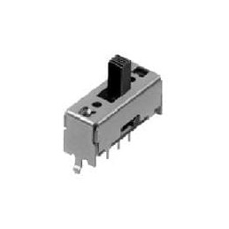 1 pcs : SSSU012200 - Slide Switches 8.5mm SPDT Vertical 9mm operate section