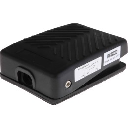 1 pcs - RS PRO Light Duty Momentary Foot Switch - Glass Fibre Reinforced Plastic Case Material, SP-CO, 15 A Contact Current,