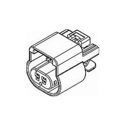 1 pcs : 13533784 - Automotive Connectors CONN GT 150 2W F SLD GRAY PBT