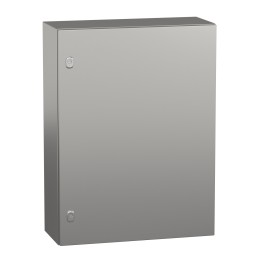 1 pcs - Schneider Electric Spacial S3X Series 304 Stainless Steel Wall Box, IP66, 800 mm x 600 mm x 250mm