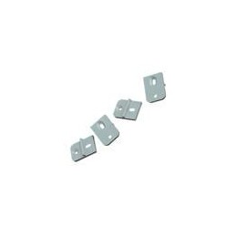 1 pcs : MB-1390-LG - Mounting Fixings External Mounting Bracket Kit, Light Gray (4 Bracket, 4 Screws)