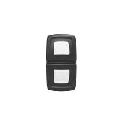 1 pcs : VVFAAC00-000 - Switch Actuators 2 White Square Lens Black Actuator Only