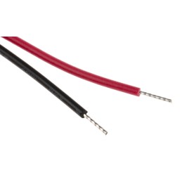 1 pcs - RS PRO Red Panel Mount Indicator, 24V dc, 8mm Mounting Hole Size, Lead Wires Termination, IP67