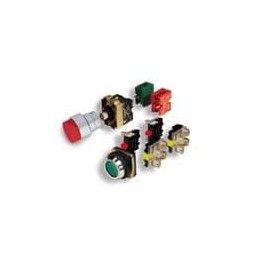 1 pcs : P2AMLKB2 - Switch Actuators Push Button Op, plastic,22 mm,