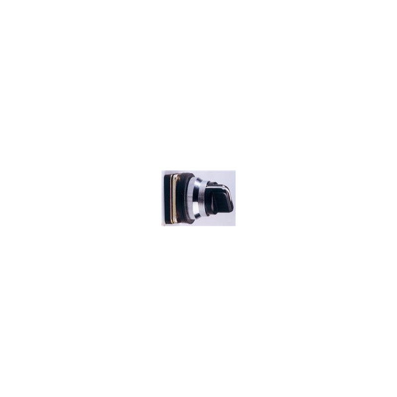 1 pcs : AS2-2P - Switch Actuators 30mm Selector Switch BLK 2-POS Maintnd