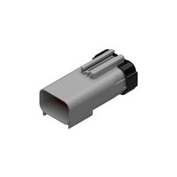 1 pcs : 54200613 - Automotive Connectors 6 way Male APEX 2.8 Sealed Light Grey CONN