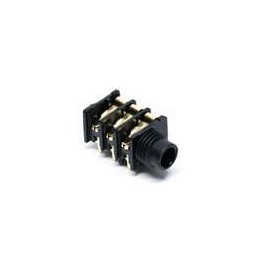 1 pcs : NRJ6HH-AU - Phone Connectors 1/4' JACK STEREO SW SLIM-HALF THREAD NSE