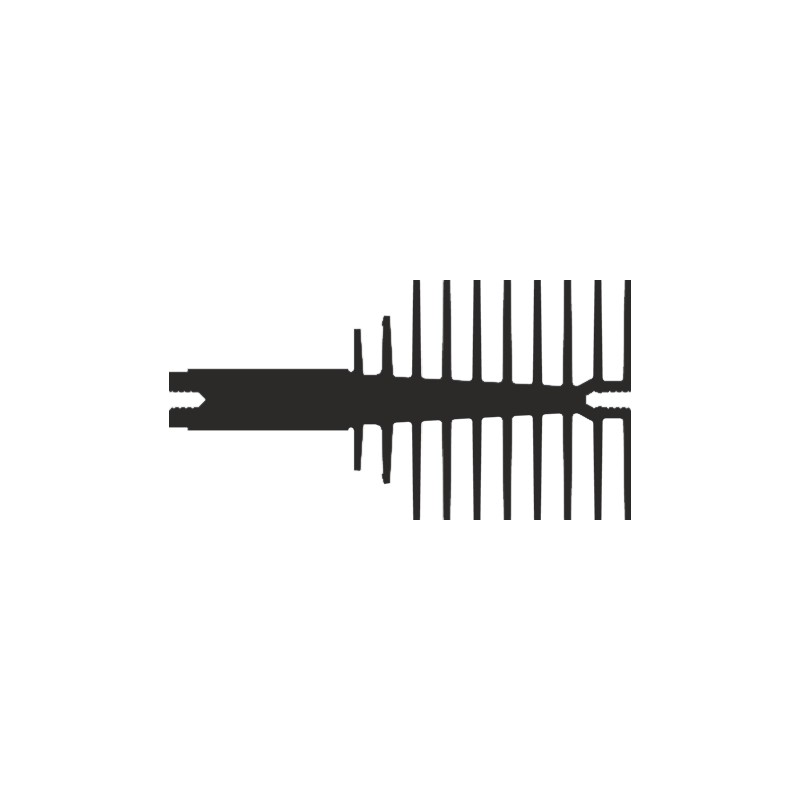 1 pcs - Heatsink, 3.33K/W, 50 x 40 x 75mm, Clip