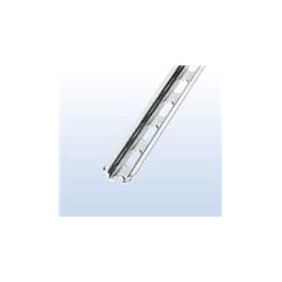 1 pcs : DRL15MM - Mounting Fixings DIN RAIL, 15MM, 1 M, STEEL, GALVANIC ZIN