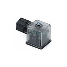 1 pcs : 121207-0220 - Circular DIN Connectors Brad mPm DIN Valve Form A Ext Thrds 2P