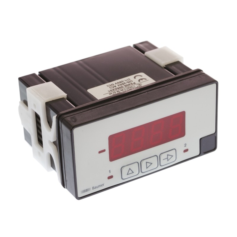 1 pcs - Baumer PA408 LED Digital Panel Multi-Function Meter, 45mm x 93mm