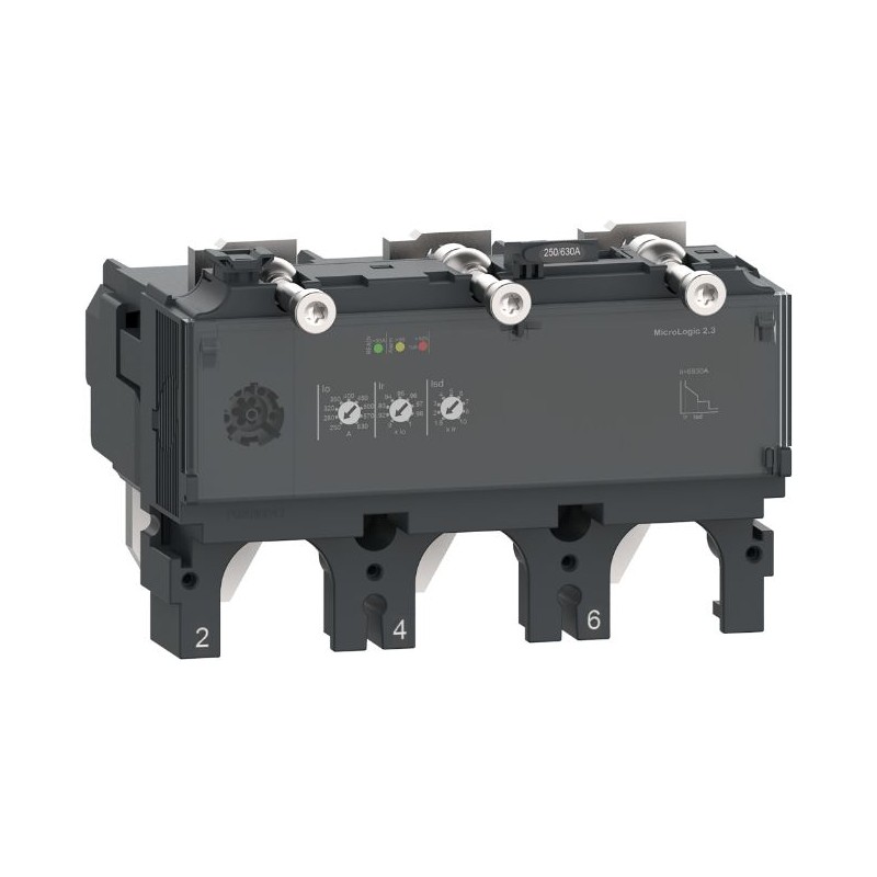 1 pcs - Schneider Electric ComPacT New Generation Trip Unit for use with ComPacT NSX400/630 Circuit Breakers