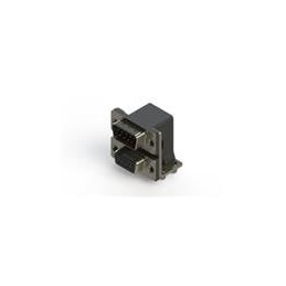 1 pcs : 663-009-664-041 - D-Sub Dualport Connectors Right-angle Dual Port D-Sub Connector
