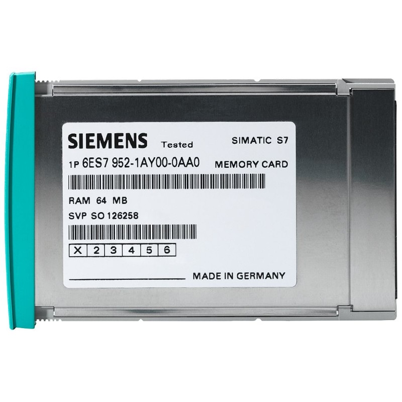 1 pcs - Siemens SIMATIC S7 Series Series Memory Card for Use with S7-400