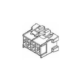 1 pcs : 12110626 - Automotive Connectors 8P FM LT GRAY MP 280 SERIES 30AMPS