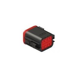 1 pcs : AT06-08SB - Automotive Connectors Plug, 8 Way, Key B