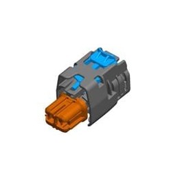 1 pcs : 35023667 - Automotive Connectors ASM CONN 3 F GTS-2 1.5 YEL SLD