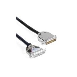 1 pcs : 3357-6237-1C - D-Sub Backshells 37/METALIZED PLASTIC JS/R