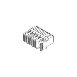 1 pcs : 76460-5020 - High Speed/Modular Connectors Impact DC 2x10 GR Sn Impact DC 2x10 GR S