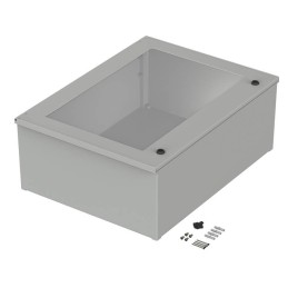 1 pcs - Bopla Polysafe Series Fibreglass Reinforced Polyester Wall Box, IP66, Viewing Window, 800 mm x 600 mm x 300mm
