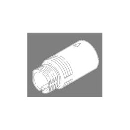 1 pcs : MC8 - Standard Circular Connector CBL SHELL NEUTRICON BLACK MATING-NEEDS