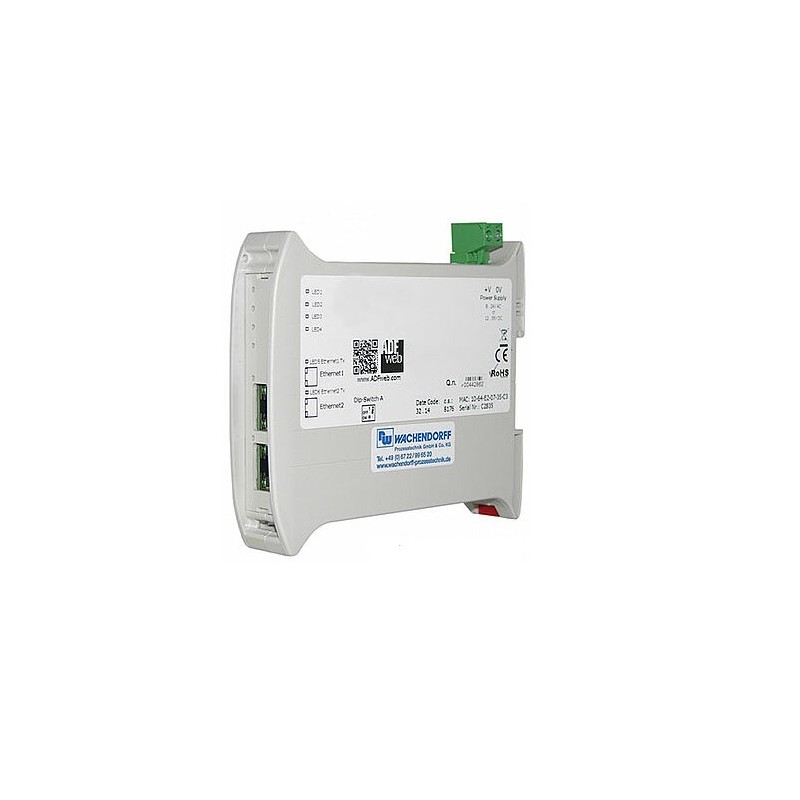 1 pcs - Wachendorff HD67xxx Series Gateway Server for Use with PROFINET and Modbus RTU, Digital, Digital