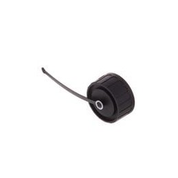 1 pcs : C01600U0000012 - Circular DIN Connectors Protective cap for male receceptacle
