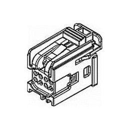 1 pcs : 15406141 - Automotive Connectors 8P FM BLK CONN ASSY 64 SERIES 7 AMPS