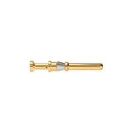 1 pcs : 09580006305 - Standard Circular Contacts UIC 558 Male Contact (0.75-1mm2) 18AWG Gold