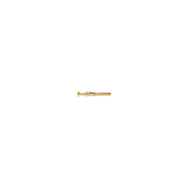 1 pcs : 09580006305 - Standard Circular Contacts UIC 558 Male Contact (0.75-1mm2) 18AWG Gold