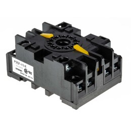 1 pcs - Omron Socket For Use With H3CR-A Series, H3CR-F Series, H3CR-H Series