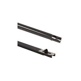 1 pcs : E-650-CI - Racks & Rack Cabinet Accessories Econ-O-Gide 6.5in Nylon Black 94V-0