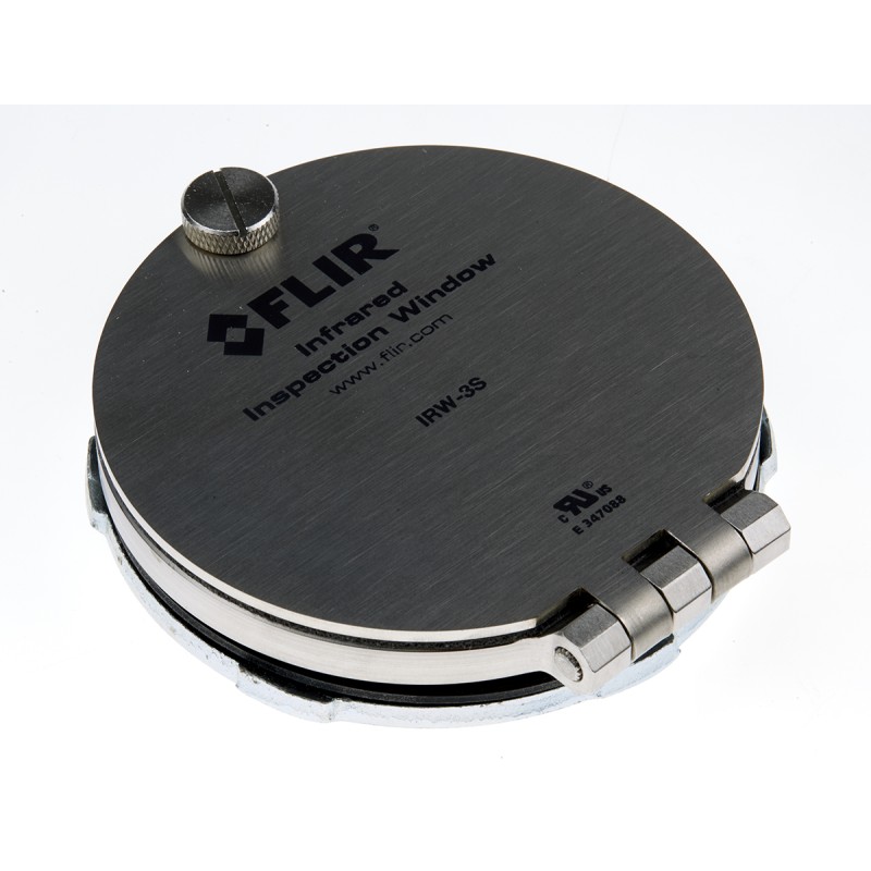 1 pcs - FLIR Stainless Steel Inspection Window for use with Flir Cameras