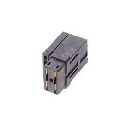 1 pcs : 78350-1001 - High Speed/Modular Connectors IMPCT PWR4PR RA RCPT LHDN .76AULF 4CKT