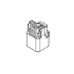 1 pcs : 15326870 - Automotive Connectors 2P FM BLK CONN ASSY GT 280 SERIES 25AMPS