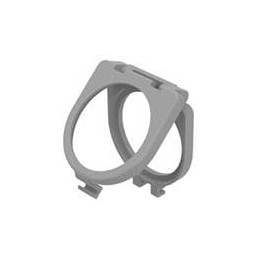 1 pcs : 704.925.7 - Switch Cases / Switch Covers Protective switch cover round, flush design, 37 x 44.5 mm, plastic, colorless, 