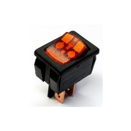 1 pcs : GRL-4011-0017 - Rocker Switches SPST 8A 125VAC, NEON