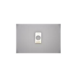 1 pcs : IND PL D ONOFF BRTNKL - Switch Fixings G-SERIES INDICATOR PLATE ONOFF BRIGHT NICKEL