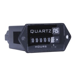 1 pcs - RS PRO Hour Meter Counter, 6 Digit, 50Hz, 90 - 264 V ac