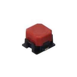 1 pcs : B3AL-1000P - Tactile Switches 1.96N OF Long Stroke Red Button