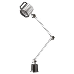 1 pcs - RS PRO LED Machine Light, 100 - 260 V ac, 12 W, Adjustable Arm, 400mm Reach, 800mm Arm Length