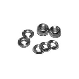1 pcs : 1421E25W - Racks & Rack Cabinet Accessories .60' Diameter Metal Cup Washers Pack 25