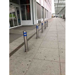 1 pcs - RS PRO Grey Stainless Steel Post