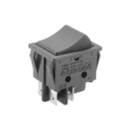 1 pcs : R2101C2NBB - Rocker Switches Quick connect snap-in rocker DP