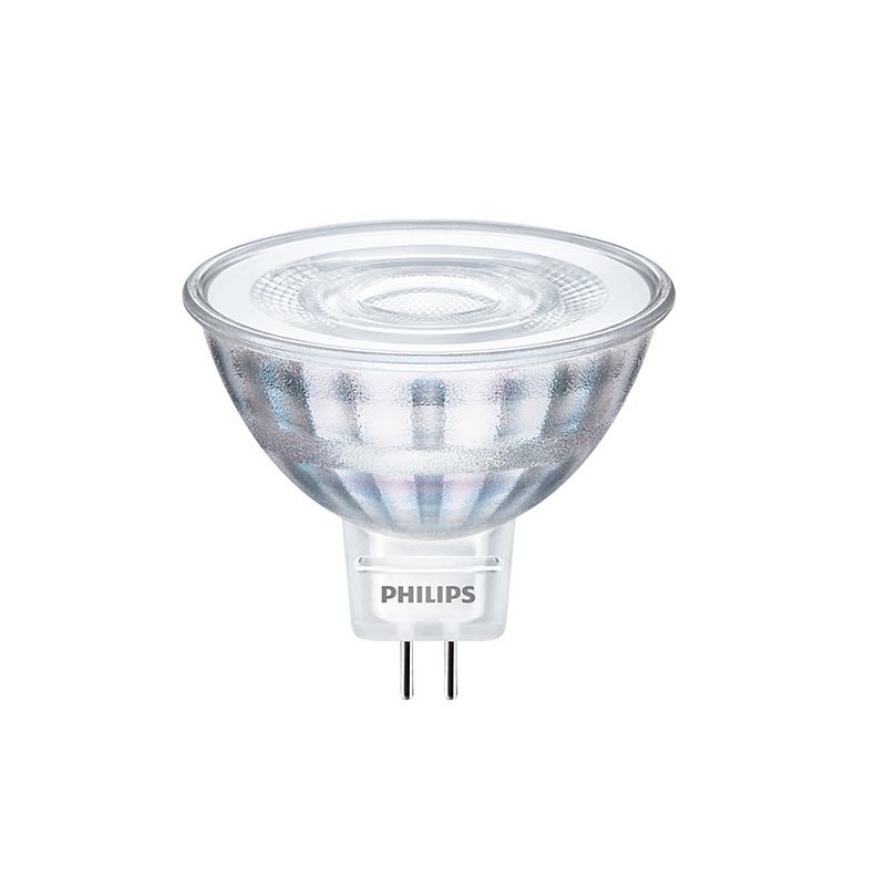 1 pcs - Philips CorePro GU5.3 LED GLS Bulb 4.4 W(35W), 4000K, Cool White, MR16 shape