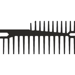 1 pcs - Heatsink, 3.12K/W, 50 x 34 x 75mm, Clip