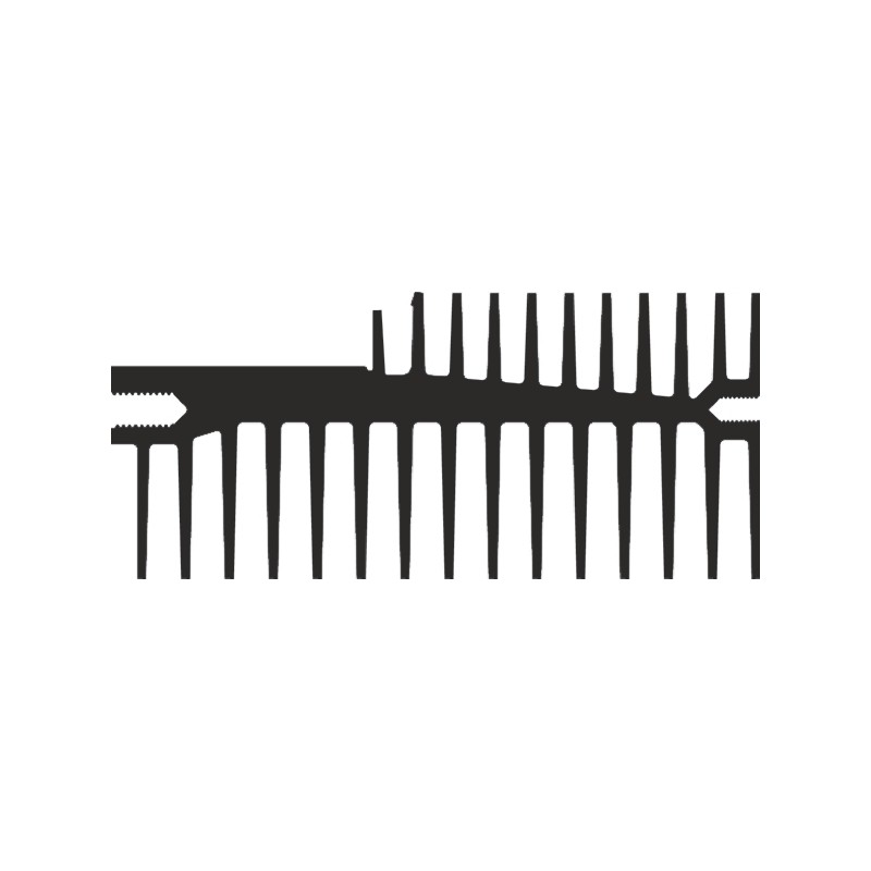 1 pcs - Heatsink, 3.12K/W, 50 x 34 x 75mm, Clip