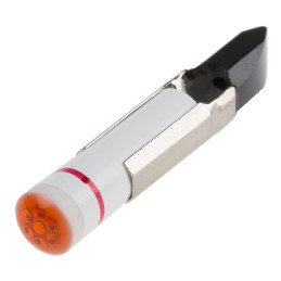 1 pcs - RS PRO Red LED Indicator Lamp, 28V dc, Telephone Slide Base, 5.5mm Diameter, 36mcd