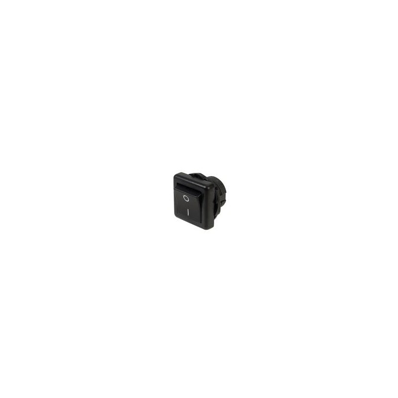 1 pcs : R13-136A-05-BB2 - Rocker Switches SPST OFF-ON BLACK