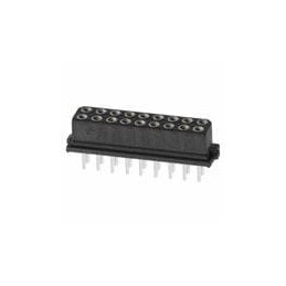 1 pcs : M80-8871801 - Power to the Board 9+9 POS DIL FEMALE VERT TIN/LEAD